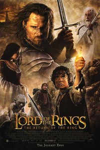 Lord of the Rings movie poster