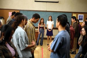 The line game in Freedom Writers