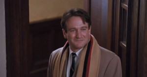 Robin Williams as John Keating