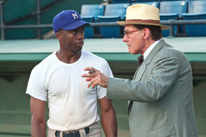 Branch Rickey with Jackie Robinson